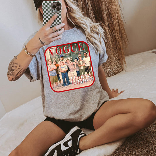 Men's League Magazine Cover DTF Transfer