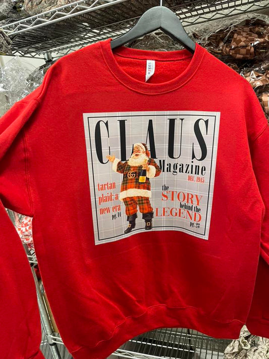 Claus Magazine DTF Transfer