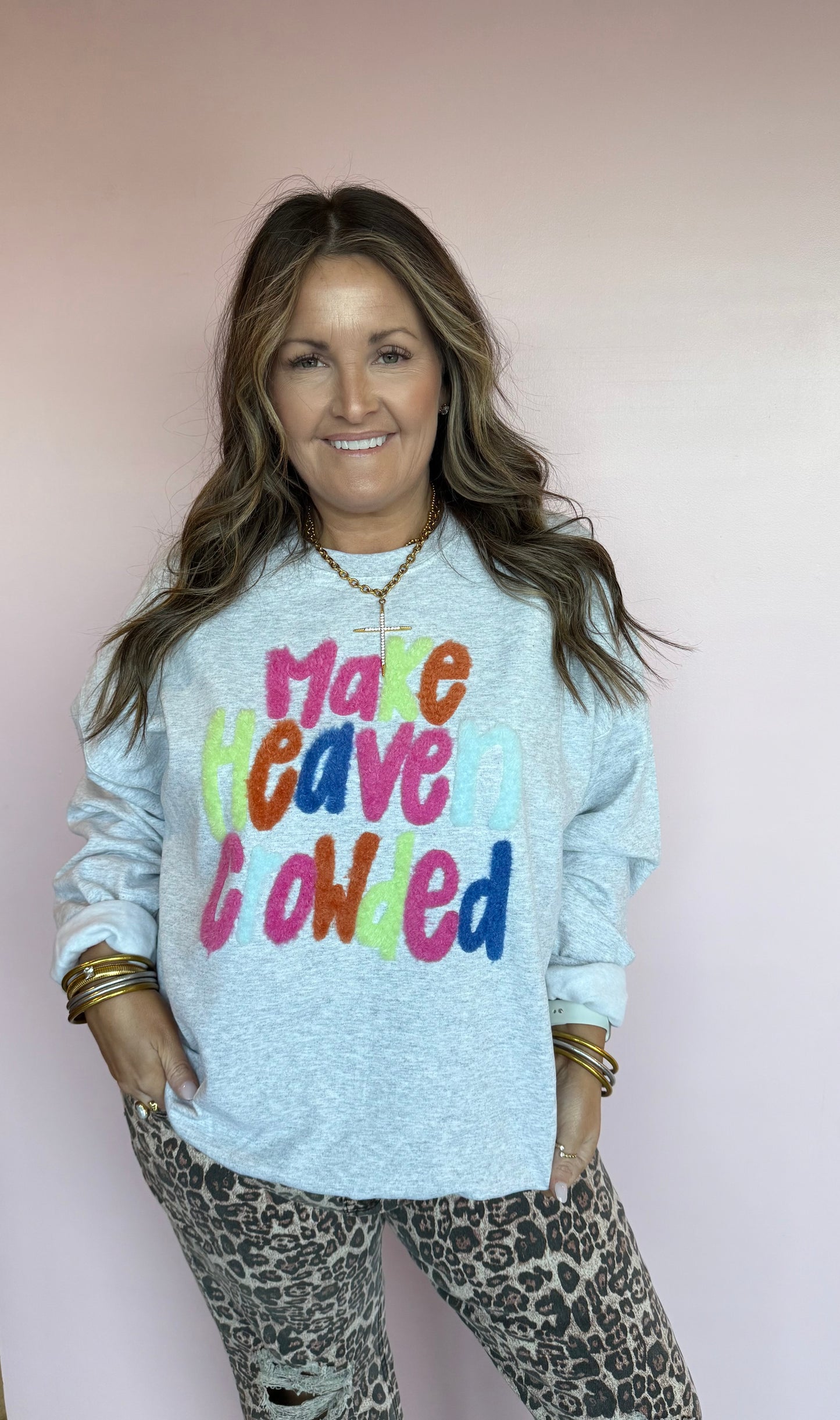 Make Heaven Crowded Fluffy Patch