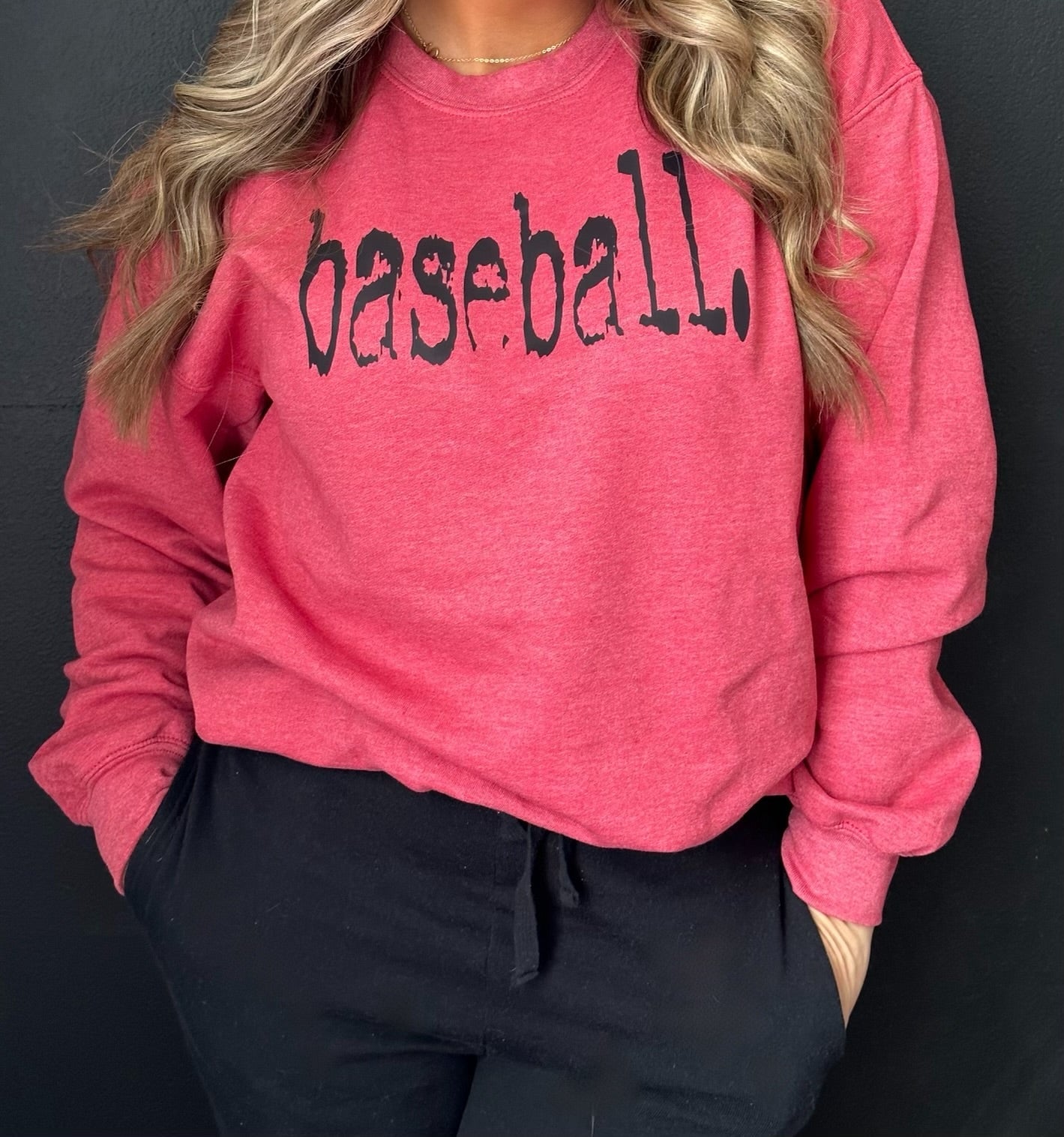 Distressed Baseball DTF Transfer