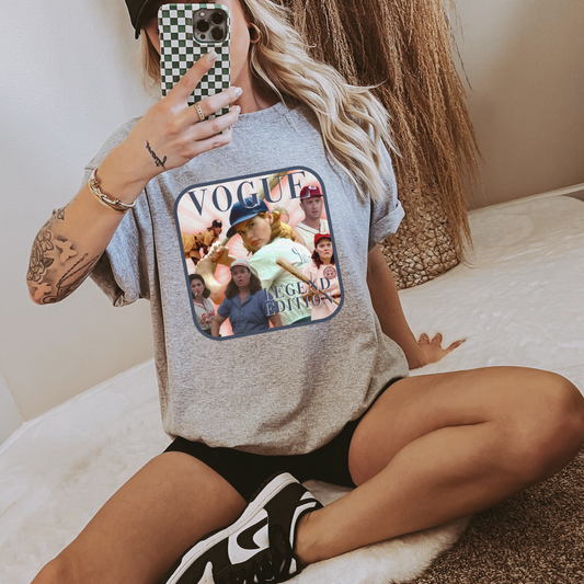 Women's League Magazine Cover DTF Transfer