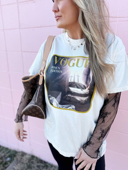 RISEN Magazine Cover DTF Transfer